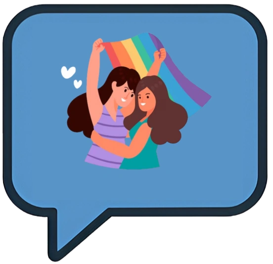 Icono de Chat de Lesbianas