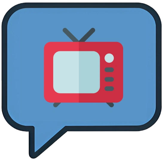 Icono de Chat de televisión